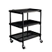 metal rolling utility cart